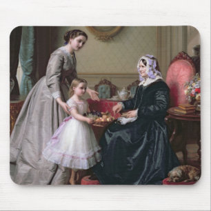 Innenraum "an den Kastanien" Wimbledon, Großmutte Mousepad