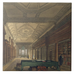 Innenraum der Bibliothek von Christus-Kirche, Fliese