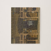 Innenraum der Bodleian Bibliothek, Illustration Puzzle (Vertikal)