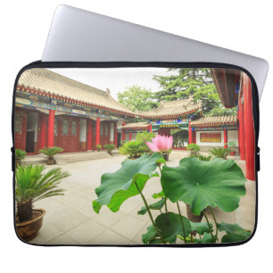 Innenraum der chinesischen Pagode Laptopschutzhülle