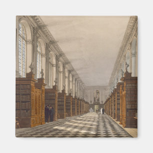 Innenraum der Dreiheits-Uni-Bibliothek, Cambridge, Magnet