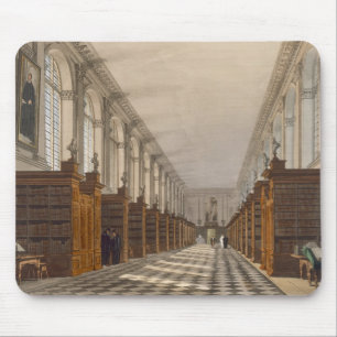 Innenraum der Dreiheits-Uni-Bibliothek, Cambridge, Mousepad