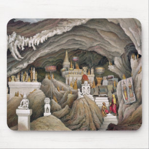 Innenraum der Grotte von Nam Hou, Laos, von 'Atl Mousepad