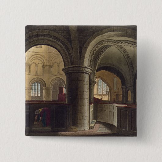 Innenraum der Kirche des heiligen Sepulchre, Camb Button (Vorderseite)