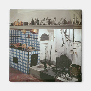 Innenraum der Küche des Hotels de Cabris Magnet