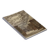 Innenraum der öffentlichen Bibliothek, Cambridge, Notizblock (Rechte Seite)