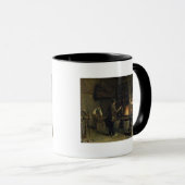 Innenraum der Schmiede, 1837 Tasse (VorderseiteRechts)