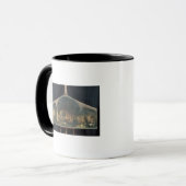 Innenraum der Schmiede bei Fourchambault Tasse (Vorderseite Links)