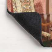 Innenraum der Studie von Honore de Balzac Mousepad (Ecke)