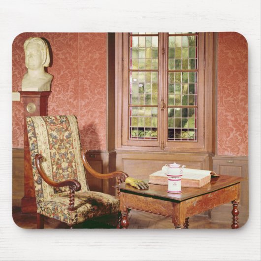 Innenraum der Studie von Honore de Balzac Mousepad (Vorne)