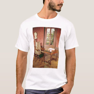 Innenraum der Studie von Honore de Balzac T-Shirt