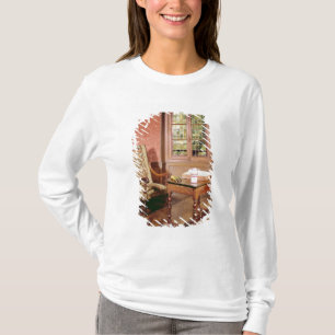 Innenraum der Studie von Honore de Balzac T-Shirt