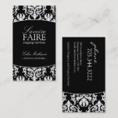 Innenraum, der Visitenkarten entwirft Visitenkarte (Vorne/Hinten)