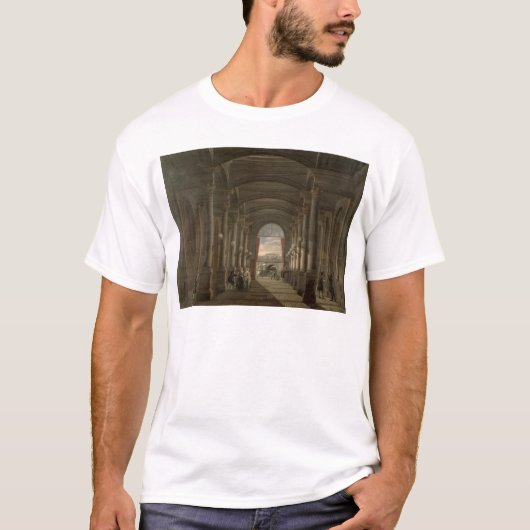 Innenraum des Gare Heiligen-Lazare T-Shirt (Vorderseite)
