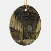 Innenraum des Halls von Christus-Kirche, Keramik Ornament (Rechts)