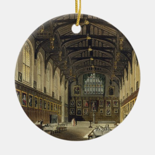 Innenraum des Halls von Christus-Kirche, Keramik Ornament (Vorne)