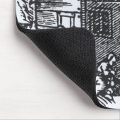 Innenraum des Hauses einer Hexe, 1579 Mousepad (Ecke)