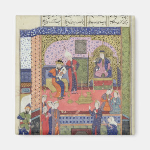 Innenraum des Königs Persiens Palastes Magnet