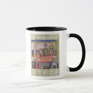 Innenraum des Königs Persiens Palastes Tasse