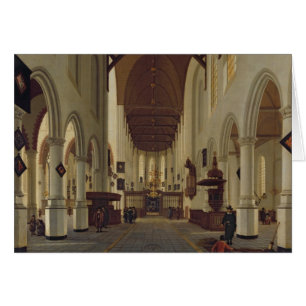 Innenraum des Oude Kerk, Delft, c.1660-70