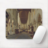 Innenraum des Oude Kerk, Delft, c.1660-70 Mousepad (Mit Mouse)
