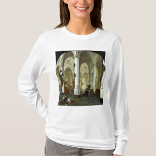 Innenraum des Oude Kerk in Delft T-Shirt