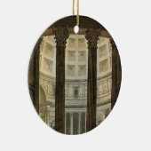 Innenraum des Pantheons, Rom, von 'Le Costume A Keramik Ornament (Rechts)