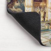 Innenraum des Salon-DES Quatre Saisons Mousepad (Ecke)