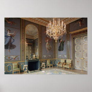 Innenraum des Salons de Musique Poster