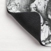 Innenraum des Studios mit Malermalerei Mousepad (Ecke)