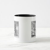 Innenraum des Studios mit Malermalerei Tasse (Zentrum)