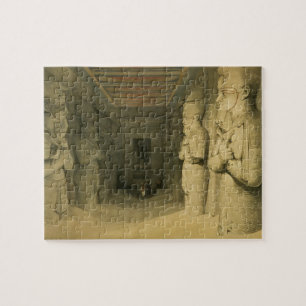 Innenraum des Tempels von Abu Simbel, von "Ägypte Puzzle