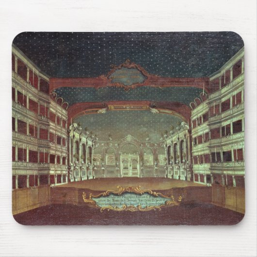 Innenraum des Theaters Sans Samuele, Venedig Mousepad (Vorne)