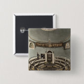 Innenraum des Theaters von Anatomie, Cambridge, Button (Vorne & Hinten)