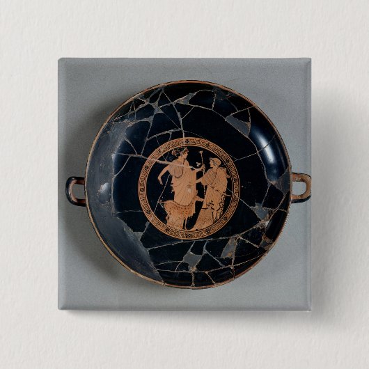 Innenraum einer Dachboden Rotzahl Schale Button (Vorderseite)
