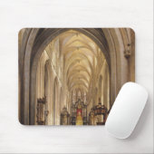 Innenraum einer Kirche, 1840 Mousepad (Mit Mouse)