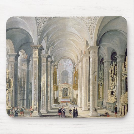 Innenraum einer Kirche 2 Mousepad (Vorne)