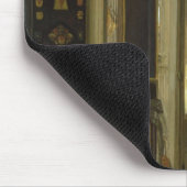 Innenraum einer Kirche mit Zahlen, 1685 Mousepad (Ecke)