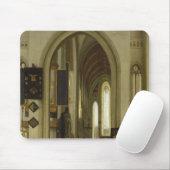 Innenraum einer Kirche mit Zahlen, 1685 Mousepad (Mit Mouse)