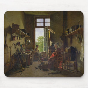 Innenraum einer Küche, 1815 Mousepad