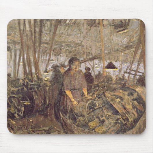 Innenraum einer Munitions-Fabrik Mousepad (Vorne)