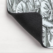 Innenraum einer Schule Mousepad (Ecke)