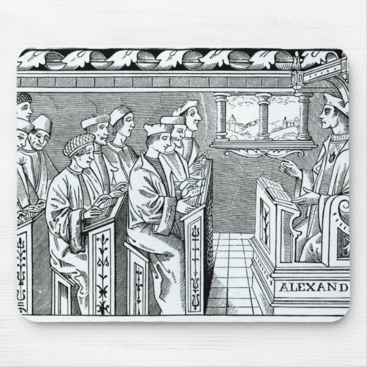 Innenraum einer Schule Mousepad (Vorne)