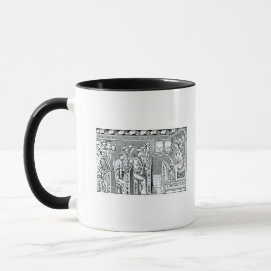 Innenraum einer Schule Tasse (Links)