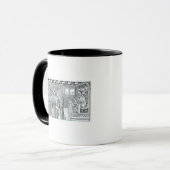 Innenraum einer Schule Tasse (Vorderseite Links)