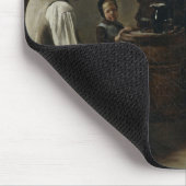 Innenraum einer Taverne, 1859 Mousepad (Ecke)
