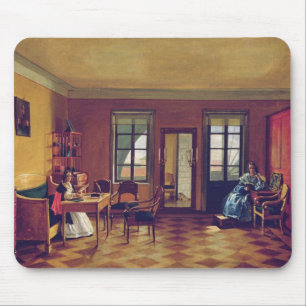 Innenraum eines Dachbodens Mousepad