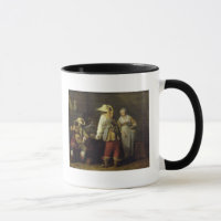 Innenraum eines Gasthauses, 1636
