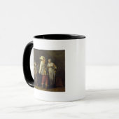 Innenraum eines Gasthauses, 1636 Tasse (Vorderseite Links)
