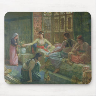 Innenraum eines Harems, c.1865 Mousepad